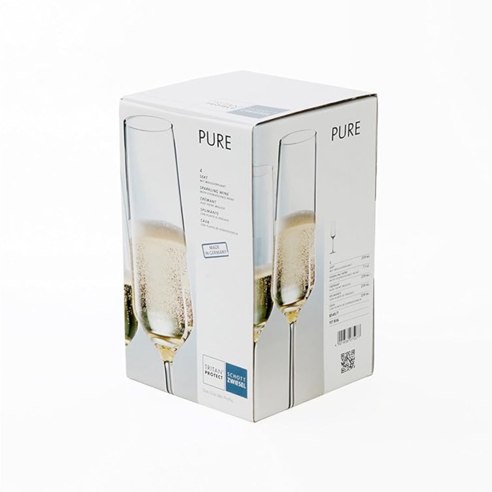 Schott Zwiesel Tritan Crystal Glass  Champagne Flute - set of 4